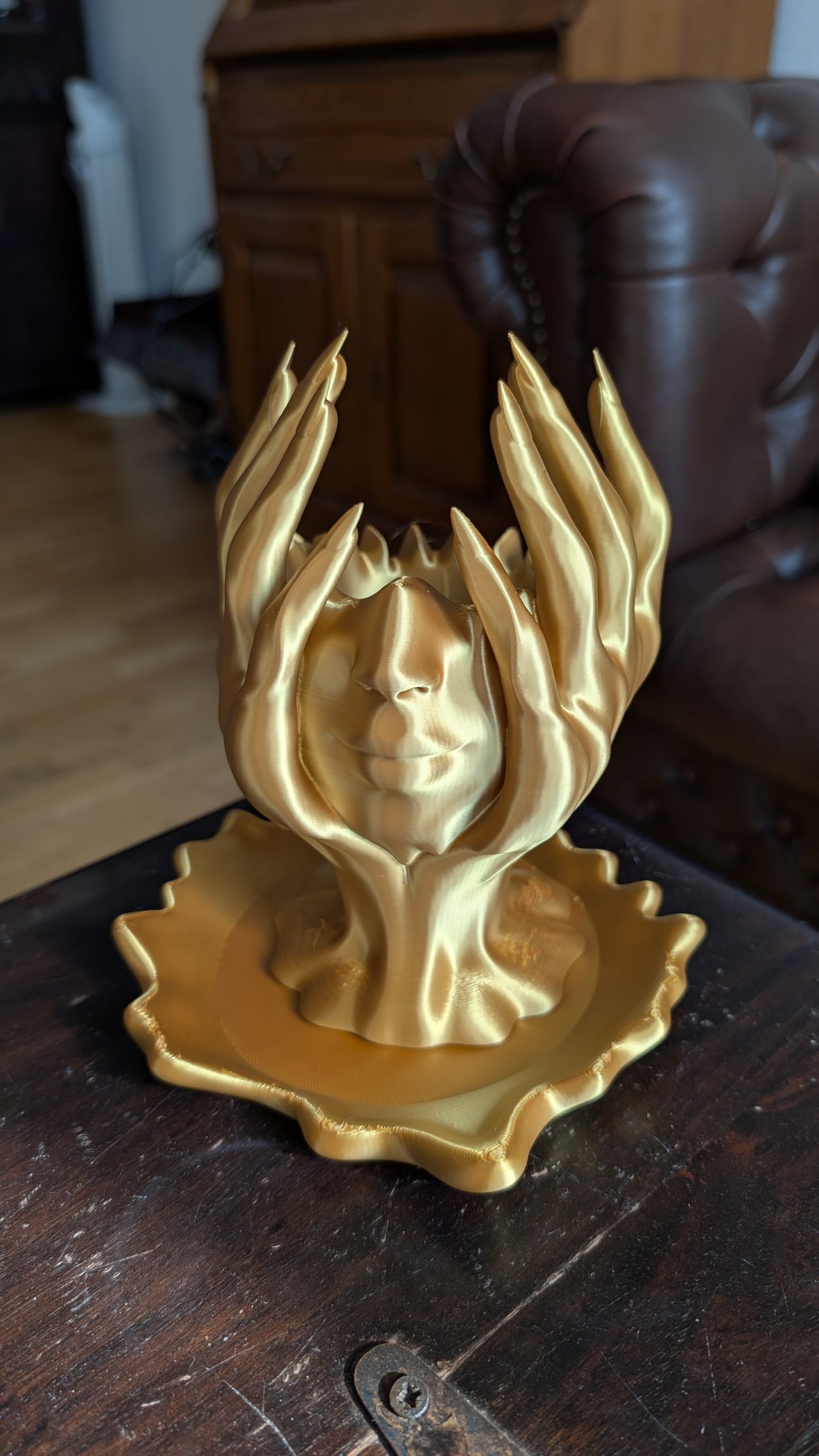 The Melted Woman Head