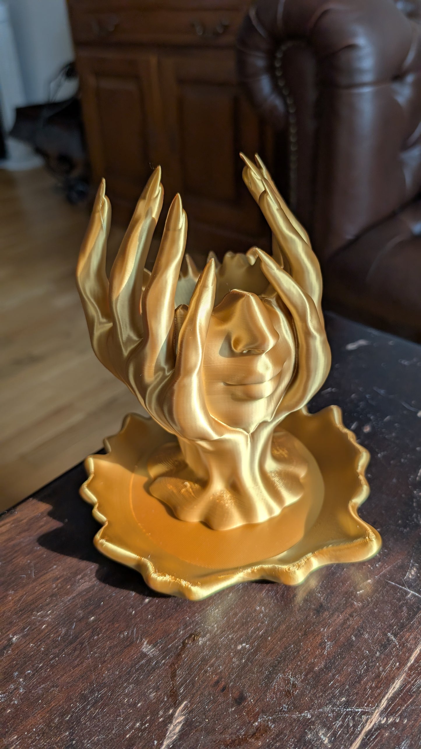 The Melted Woman Head