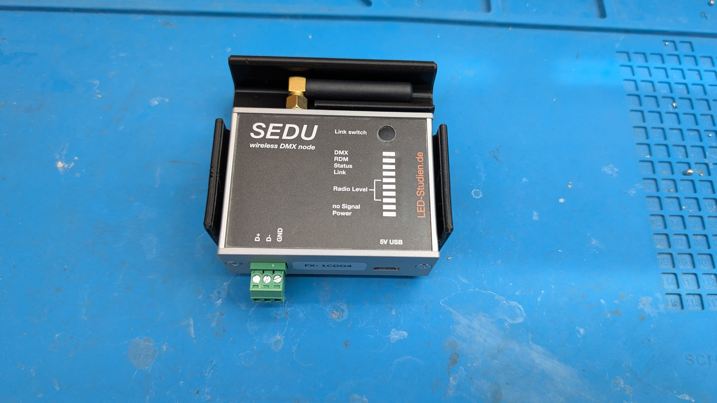 Mounting set für SEDU DMX node 1