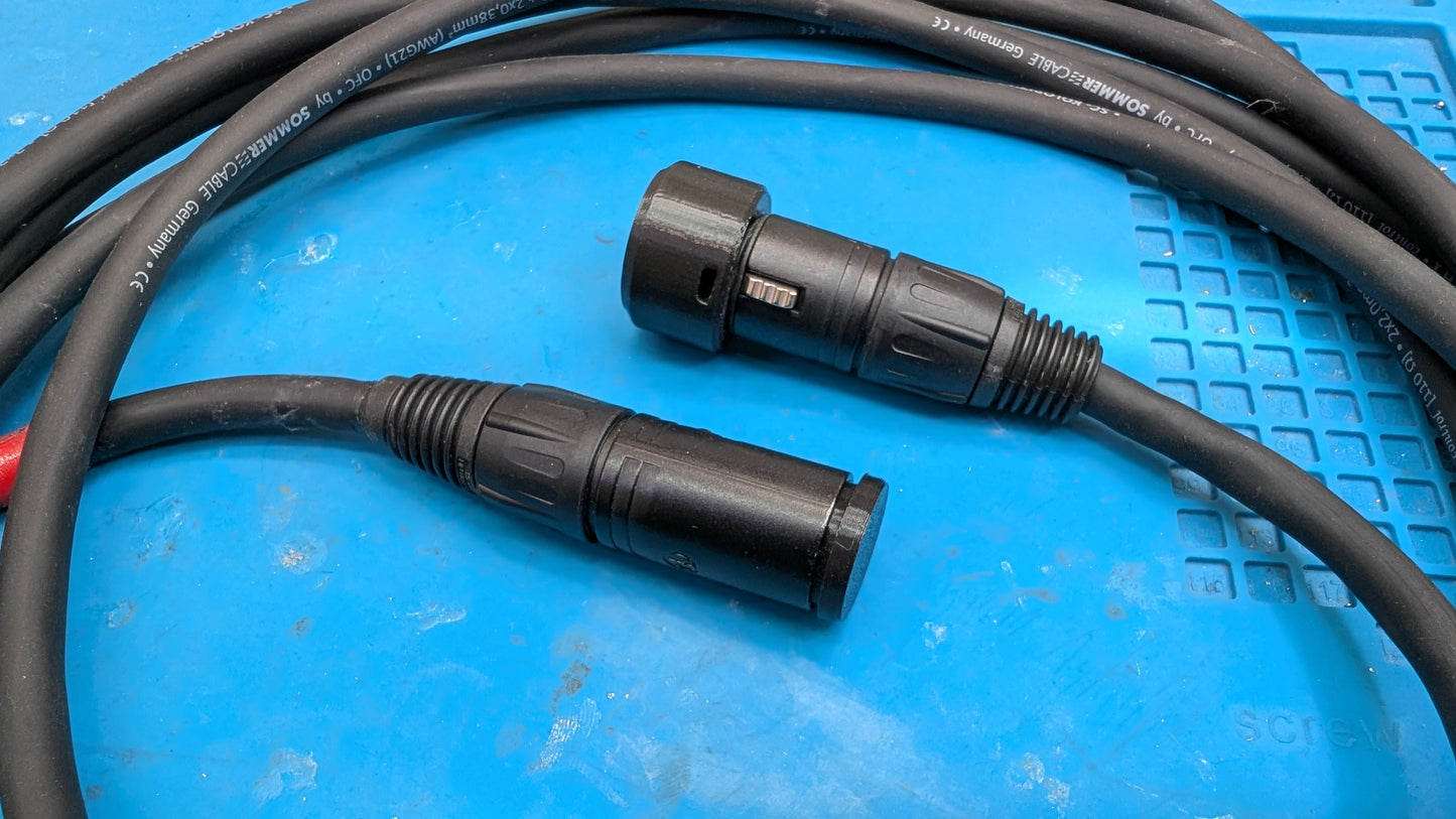 DMX Kabel Blinddeckel